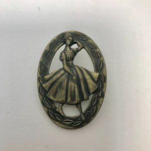 Brooches, 1 1/4"W x 1 3/4"L
